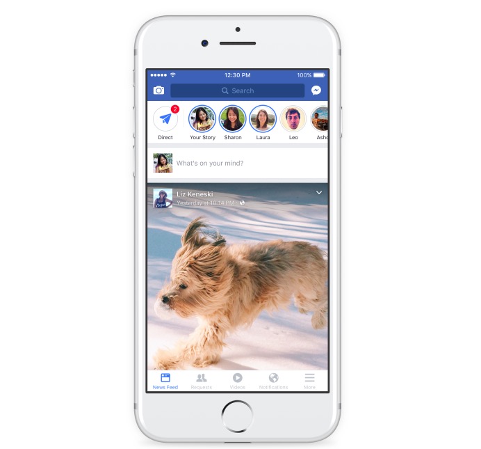 Facebook İçin Hikaye ve Snapchat özellikleri eklendi Hayırlı Olsun