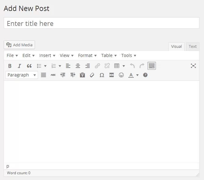 Wordpress Metin Editörü Eklentisi